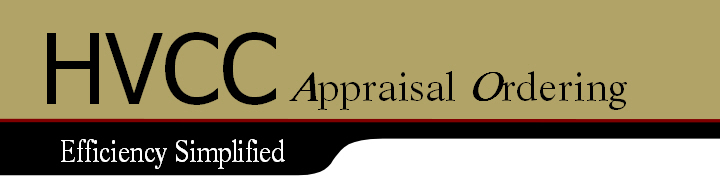 HVCC Appraisal Ordering